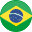 bandera redonda de Brasil