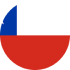 bandera redonda de Chile